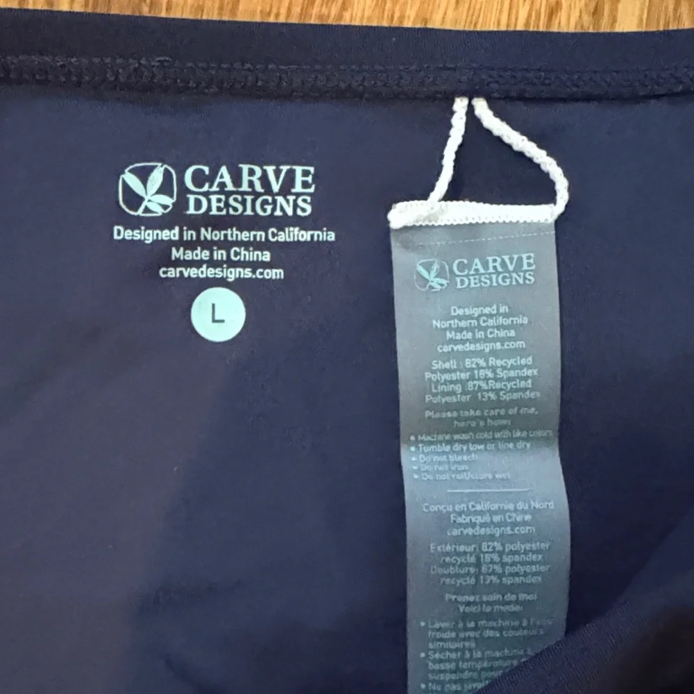 Carve Designs Blue Floral Bikini - Picture 3 of 4